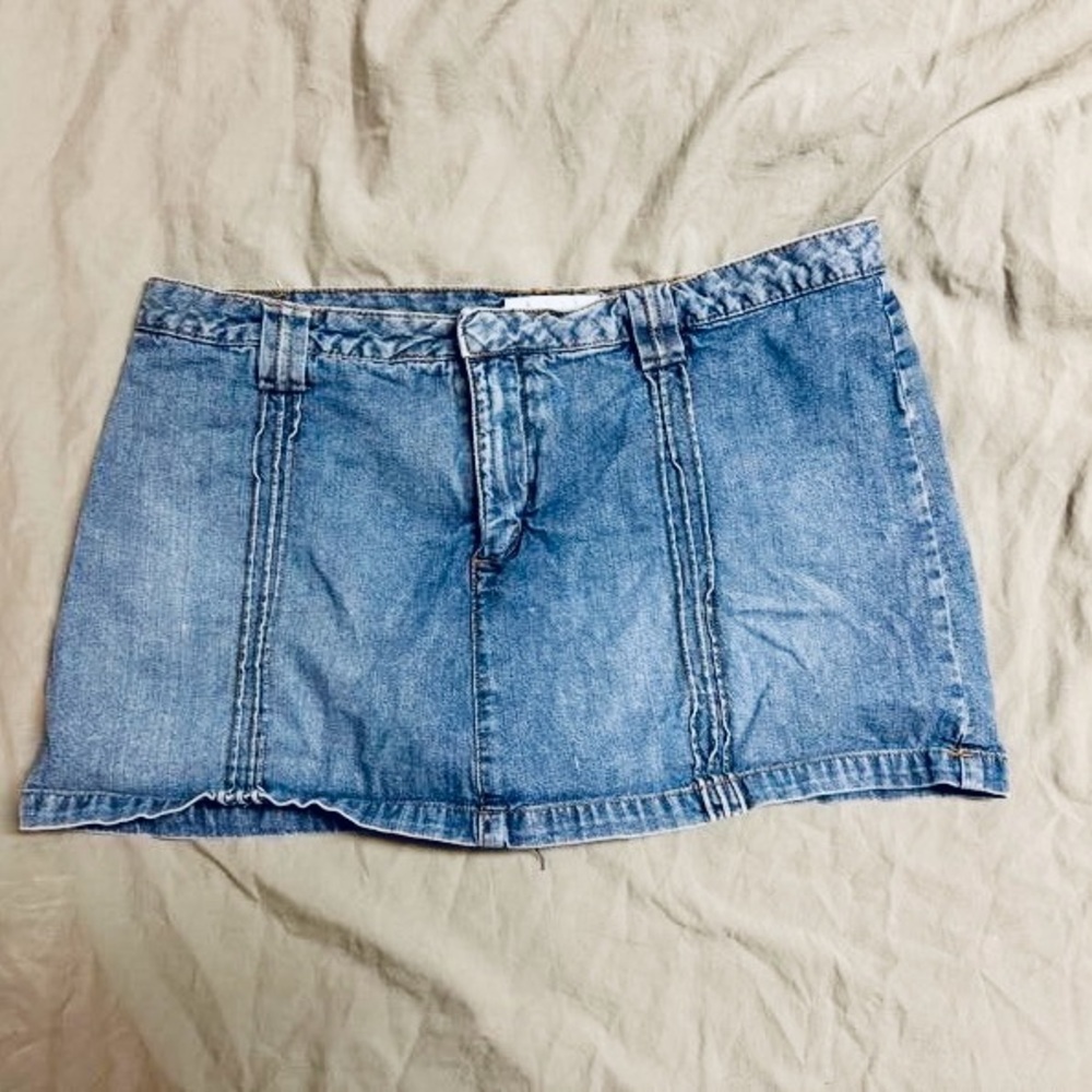 Xhilaration Blue Pencil Mini Skirt Casual